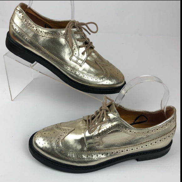 BDG Shoes - BDG Metallic Wingtip Oxford Sz 9